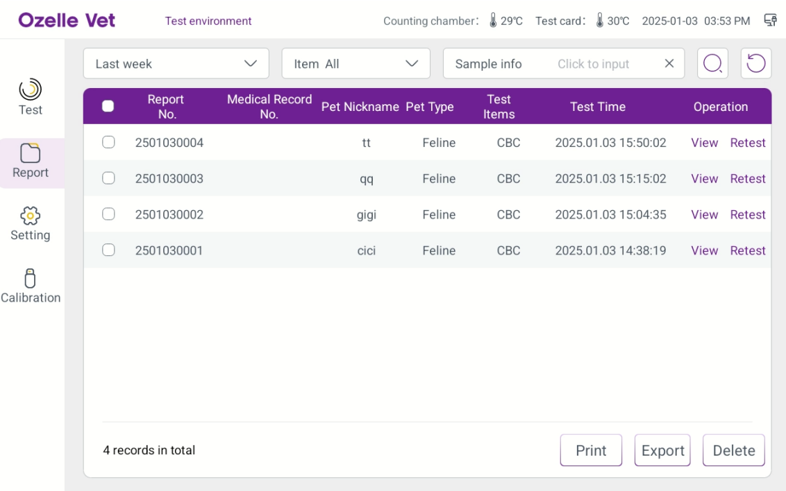 Multi-Function Analyzer for Vet9